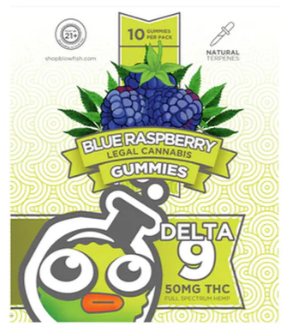 The top Benefits of our Blowfish Delta-9 THC 5mg Gummies