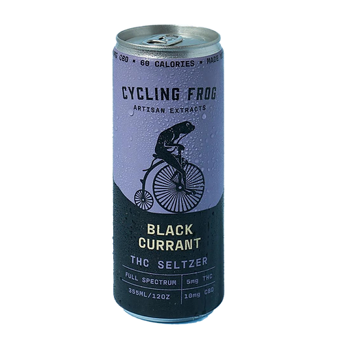 Cycling Frog THC Black Current Seltzer