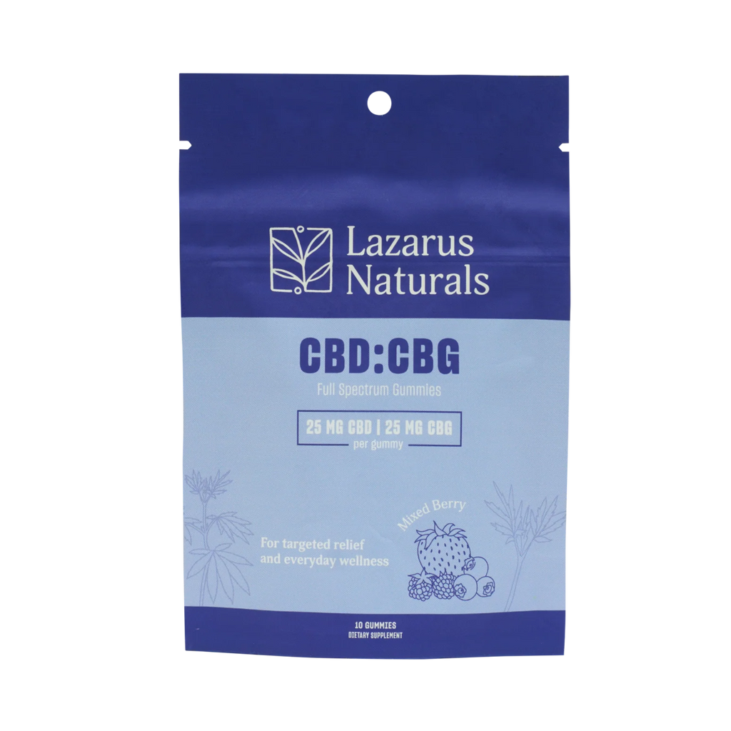 Lazarus Naturals CBD:CBG Gummies