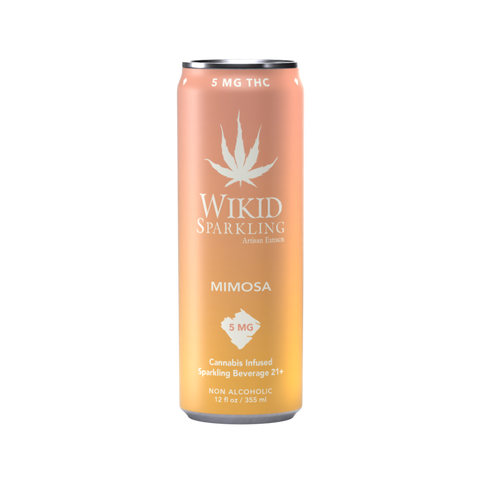 Wikid Sparkling THC | Mimosa 5 mg 4 pk | HW Lounge