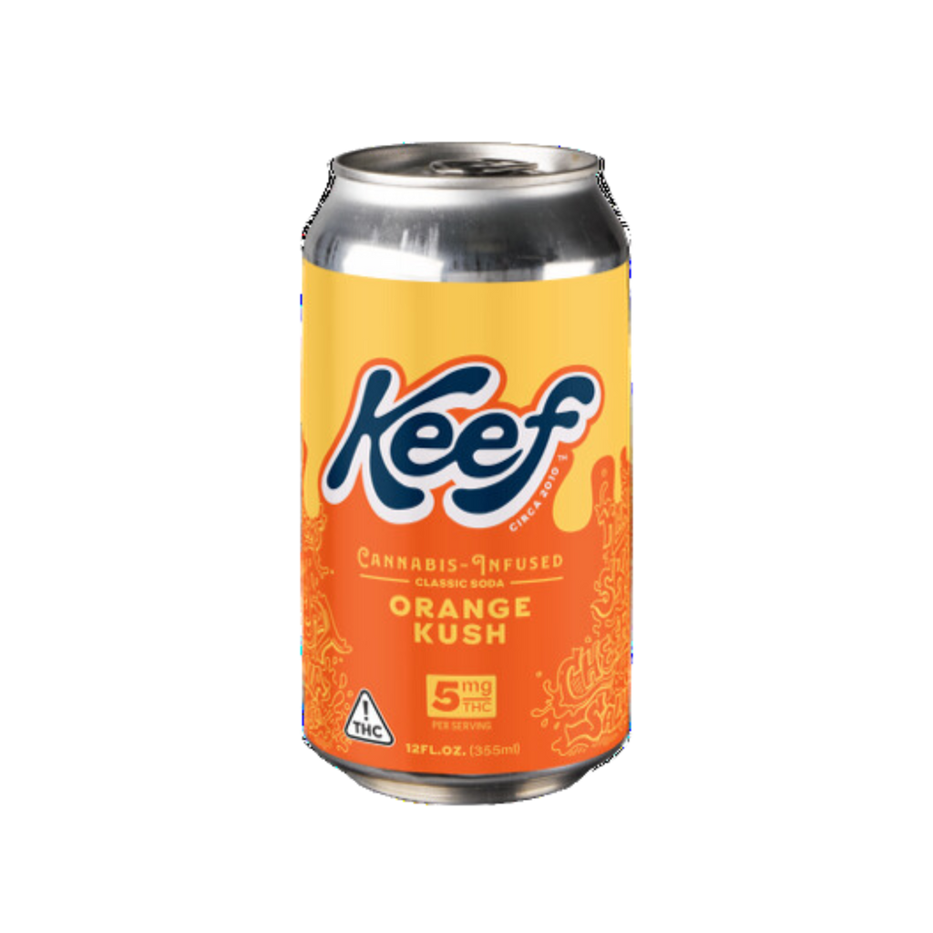 Keef THC Classic Soda Orange 4 pk