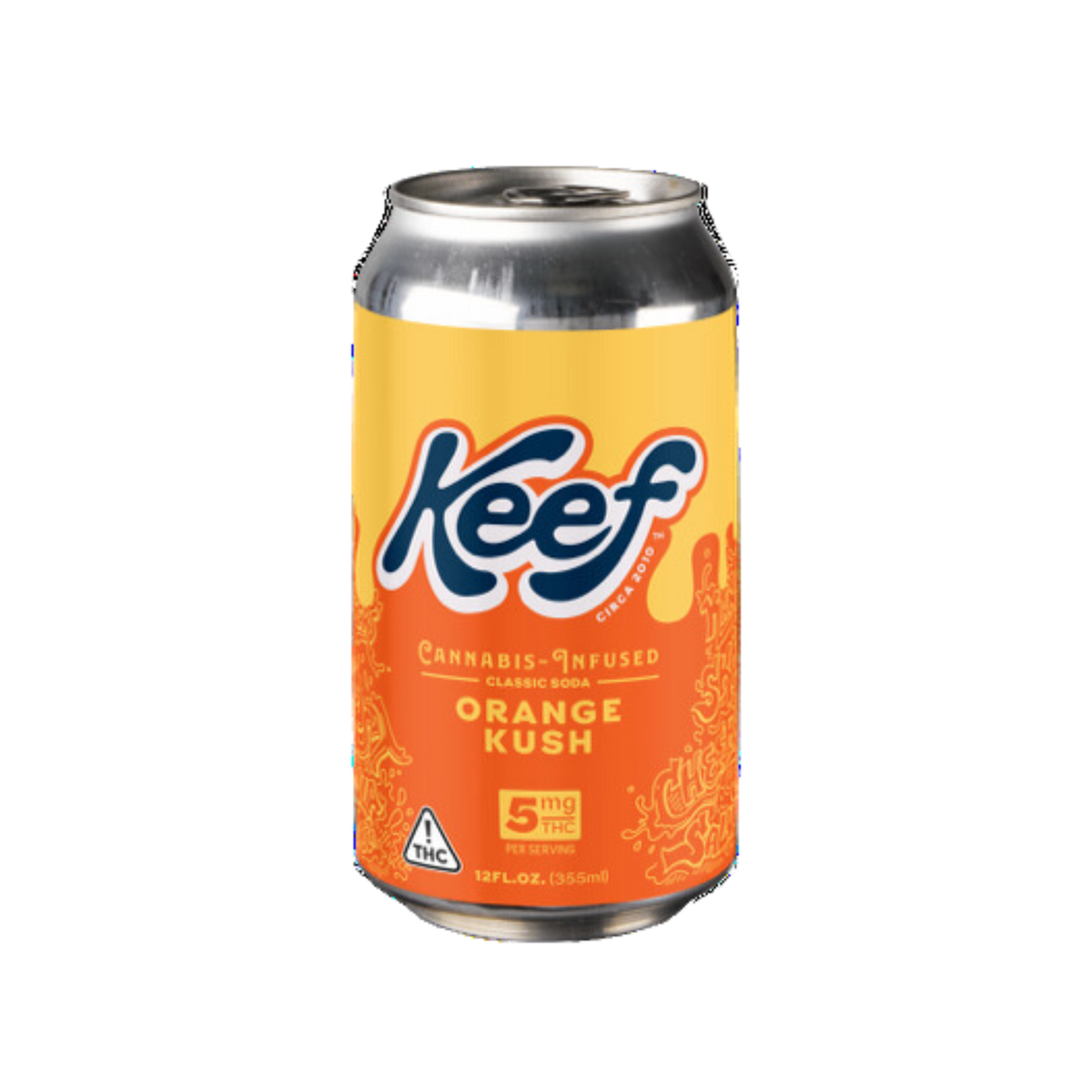 Keef THC Classic Soda Orange 4 pk | HW Lounge