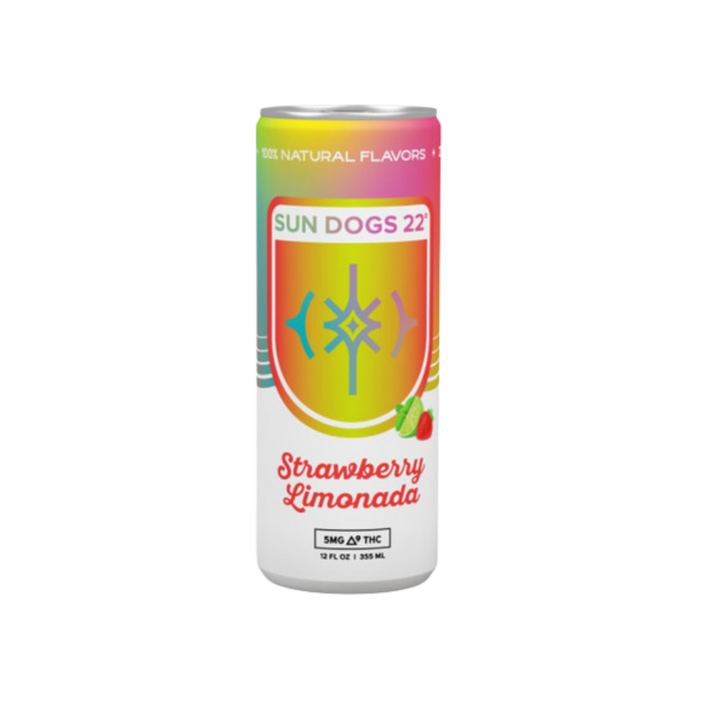 Sun Dogs THC | Strawberry Limonada 5 mg 4 pk