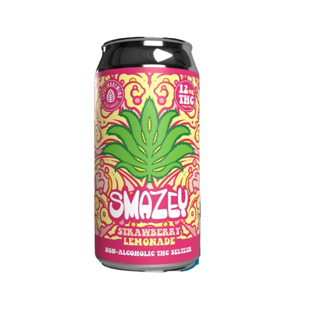 Smazey THC Strawberry Lemonade 16 oz 4 pk