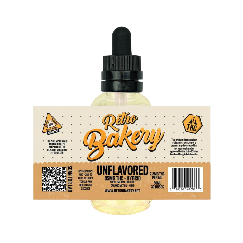 Retro Bakery | 50 mg THC Oil (30 ml)