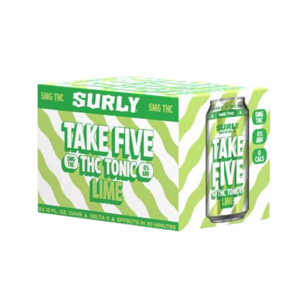 Surly Take Five THC | Tonic Lime 6 pk