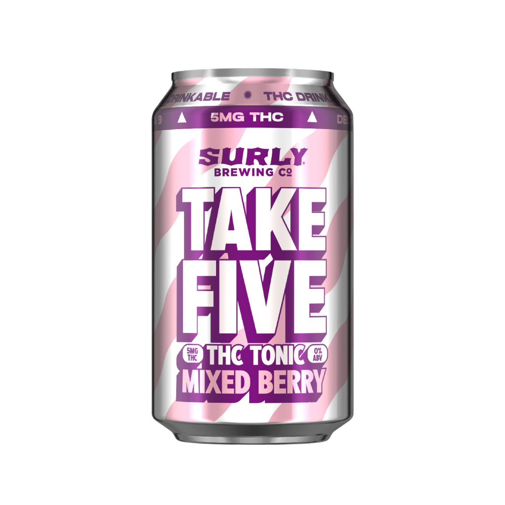 Surly Take Five THC Tonic Mixed Berry 6 pk