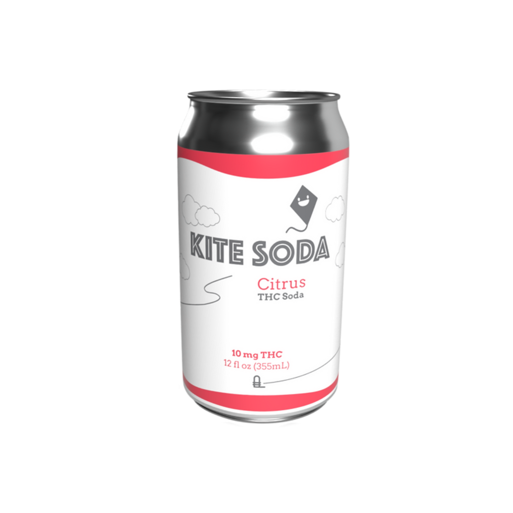 Kite Soda THC 10 mg Citrus 4 pk