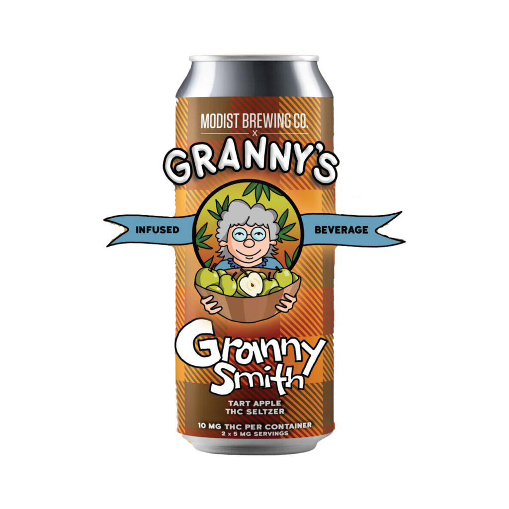 Granny's Granny Smith Tart Apple 10 mg THC Seltzer 4 pk