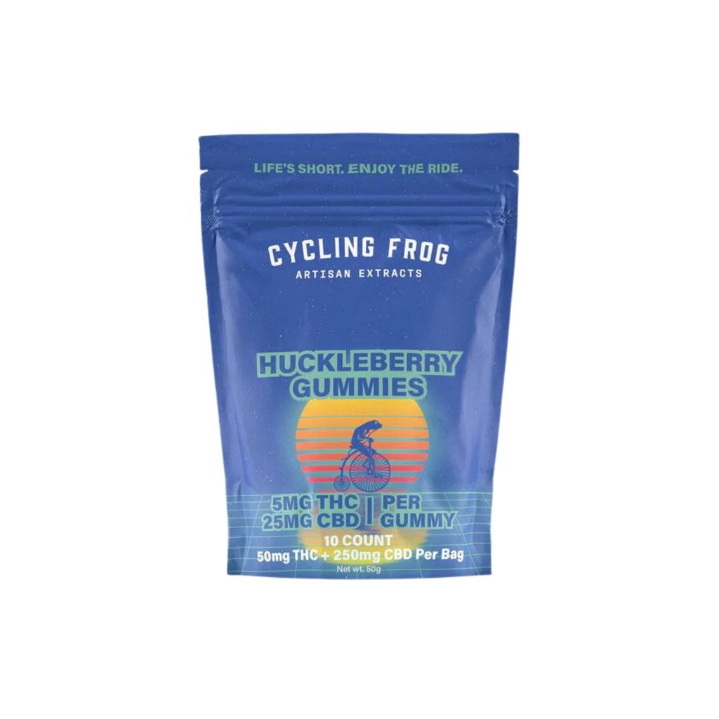 Cycling Frog 1:5 THC CBD Gummies