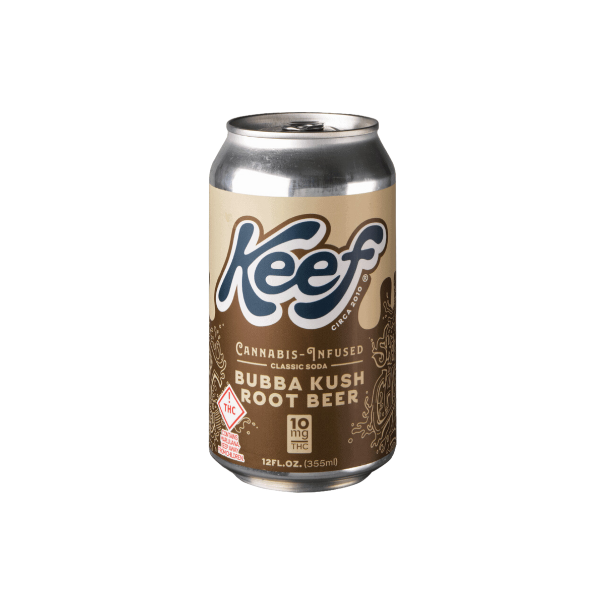 Keef THC Classic Soda Rootbeer 4 pk | HW Lounge