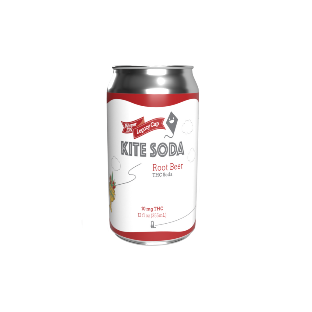 Kite Soda THC Rootbeer 10 mg 12 oz 4 pk