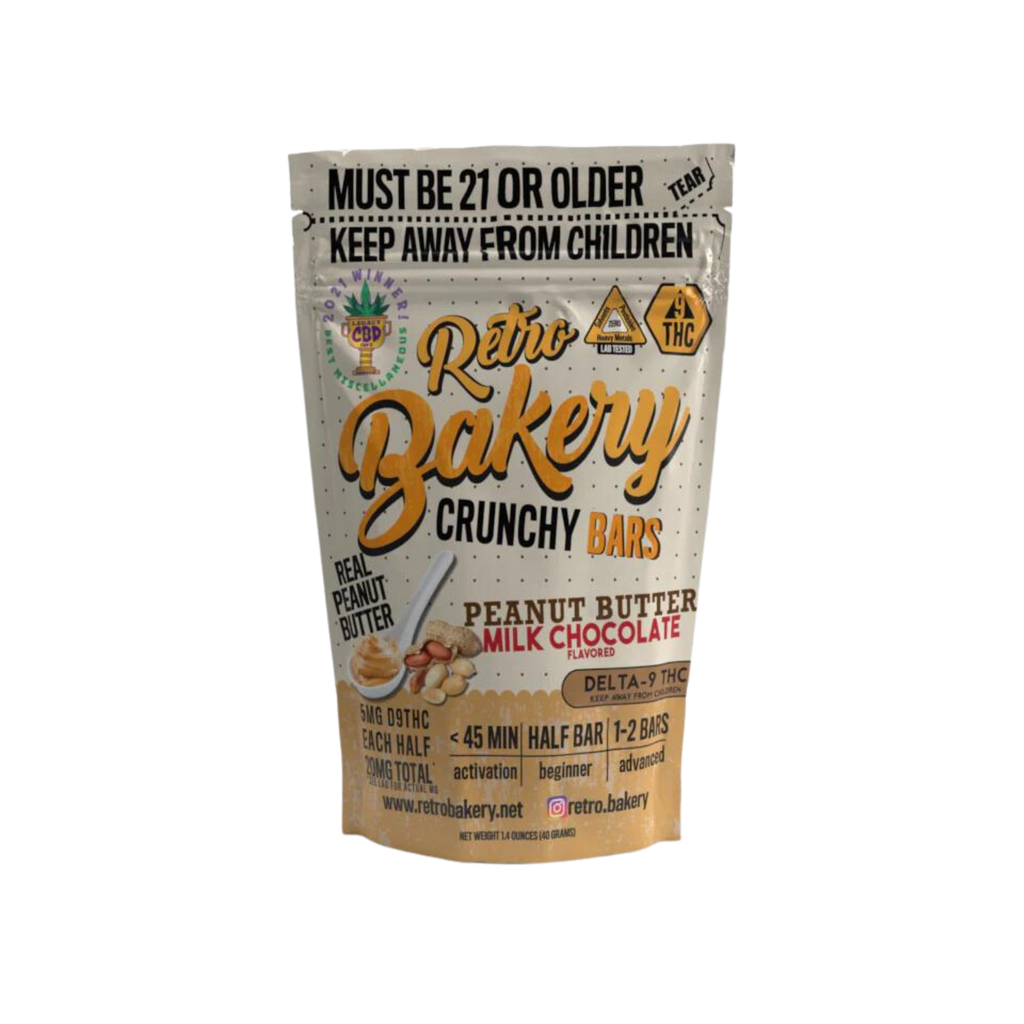 RETRO D9 Crunchy Bar 2 pk 20 mg