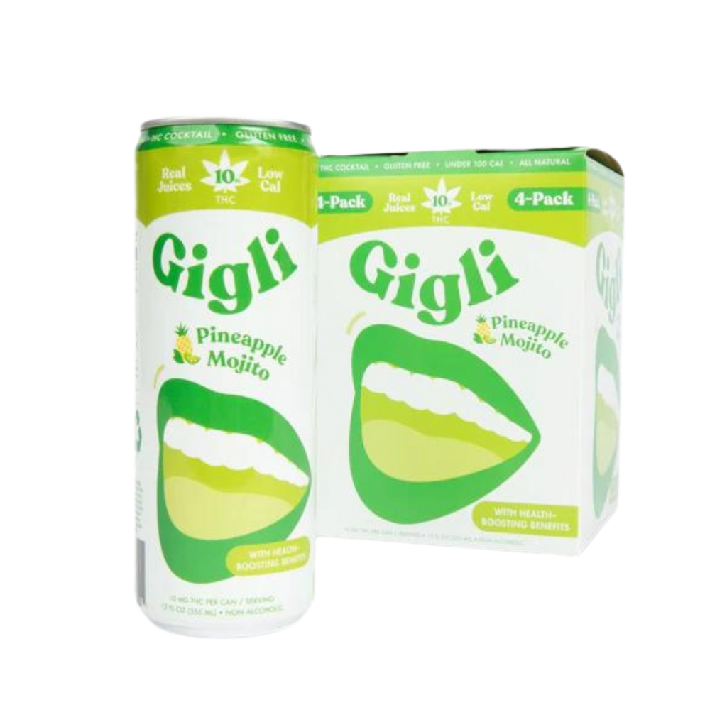 Gigli 10 mg THC | Pineapple Mojito 4 pk